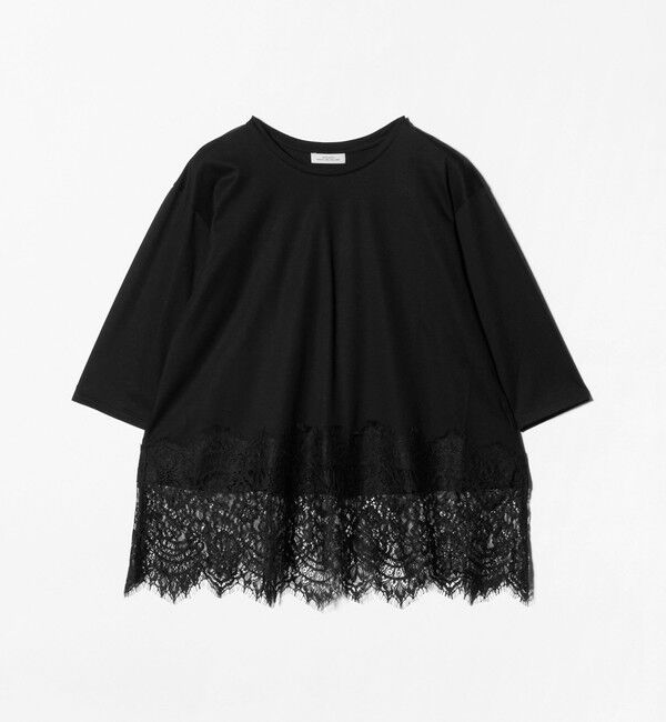 UNITED ARROWS green label relaxing「スソ レース プルオーバー カットソー」|Tシャツ・カットソー|