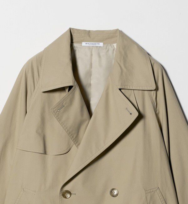BEAUTY&YOUTH UNITED ARROWS「コットンブレンド ミドルトレンチコート」|トレンチコート|