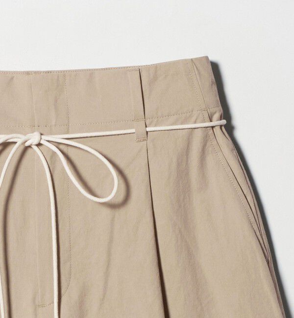 BEAUTY&YOUTH UNITED ARROWS「コットン タック ストリング ハーフパンツ」|その他|