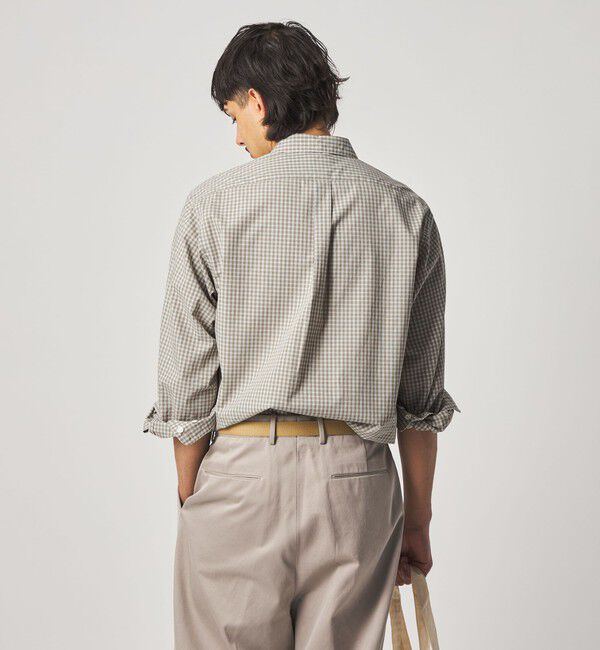 STEVEN ALAN「＜Steven Alan＞ 60 コンパクトヤーン チェック レギュラーカラー シャツ NARROW」|シャツ・ブラウス|