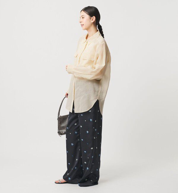 BEAUTY&YOUTH UNITED ARROWS「コットン シアー ワーク シャツ」|シャツ・ブラウス|OFF WHITE