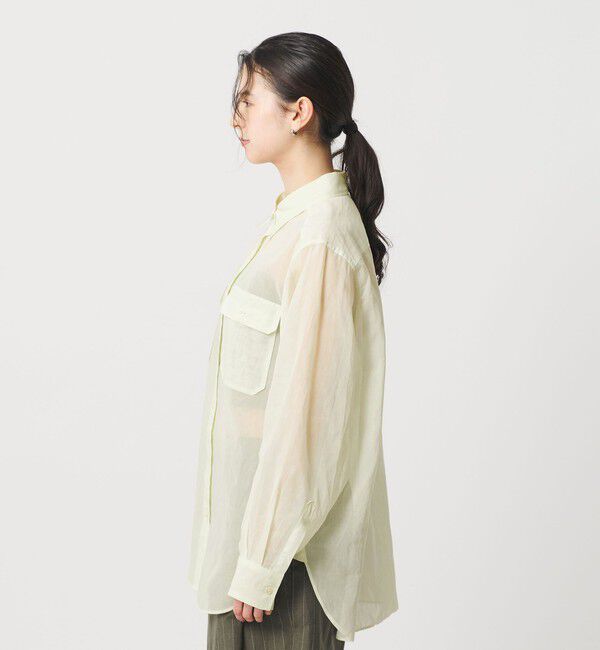 BEAUTY&YOUTH UNITED ARROWS「コットン シアー ワーク シャツ」|シャツ・ブラウス|