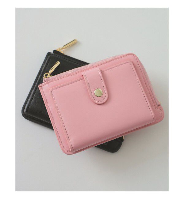 Ray BEAMS 「【別注】BEAURE / ミニ ウォレット」|財布|PINK