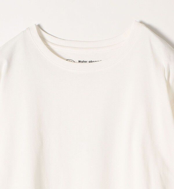 SHIPS any「SHIPS any:〈吸水速乾〉ラウンドヘム ロングスリーブ ワイド TEE」|Tシャツ・カットソー|