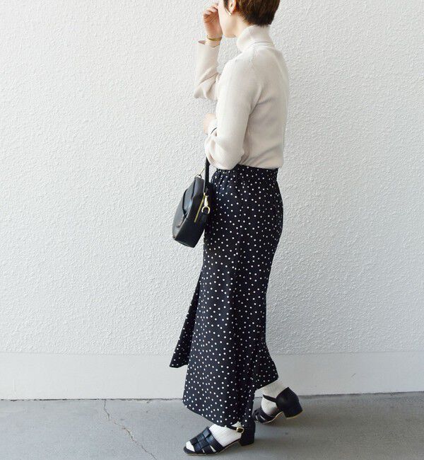 SHIPS any「SHIPS any:〈手洗い可能〉デリケート リブ タートルネック ニット プルオーバー」|ニット・セーター|