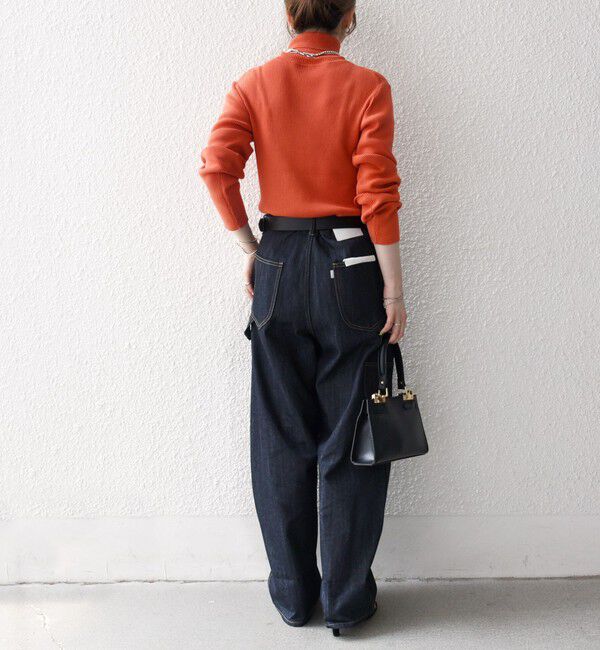 SHIPS any「SHIPS any:〈手洗い可能〉デリケート リブ タートルネック ニット プルオーバー」|ニット・セーター|