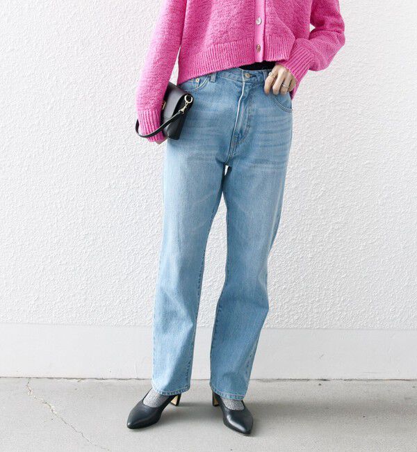 SHIPS any「SHIPS any: ハイライズ デニムパンツ［SHIPS any DENIM］」|デニム|