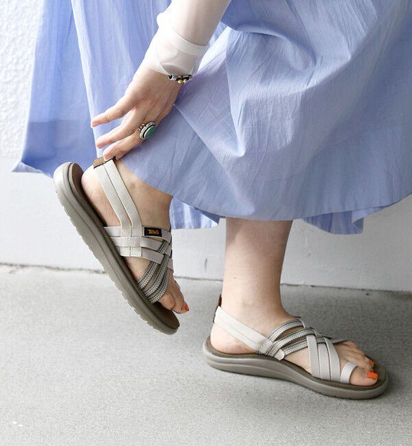 SHIPS any「《一部追加予約》TEVA: VOYA STRAPPY ストラップ サンダル」|サンダル|