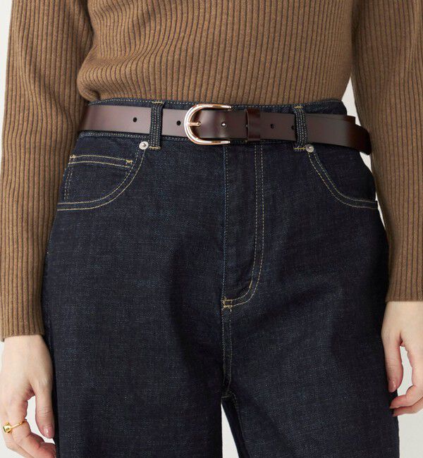 SHIPS Colors 「《追加予約》SHIPS Colors: ベーシック レザー ベルト7◆」|ベルト|