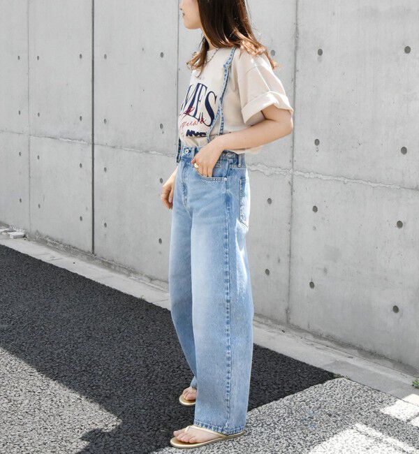 SHIPS any「《追加予約》bon_meur:〈洗濯機可能〉コクーン シルエット デニム パンツ」|デニム|