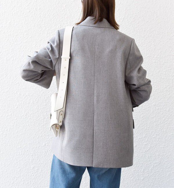 SHIPS any「SHIPS any:〈洗濯機可能〉アイビー ブレザー ダブル ジャケット」|テーラードジャケット|