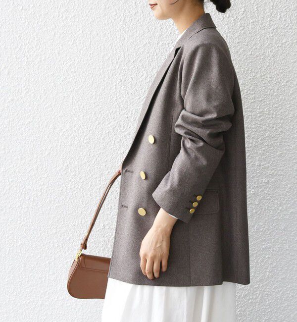 SHIPS any「SHIPS any:〈洗濯機可能〉アイビー ブレザー ダブル ジャケット」|テーラードジャケット|