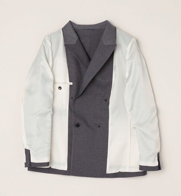quaranciel「quaranciel:〈洗濯機可能〉ハンサム ダブルブレスト ブレザー ジャケット（セットアップ対応）」|テーラードジャケット|