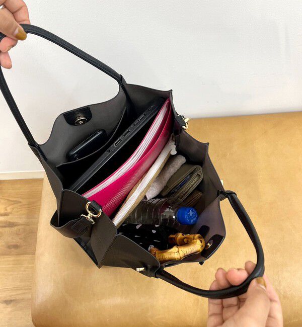 SHIPS any「SHIPS any: A4 メタル フィッティング トート バッグ」|トートバッグ|