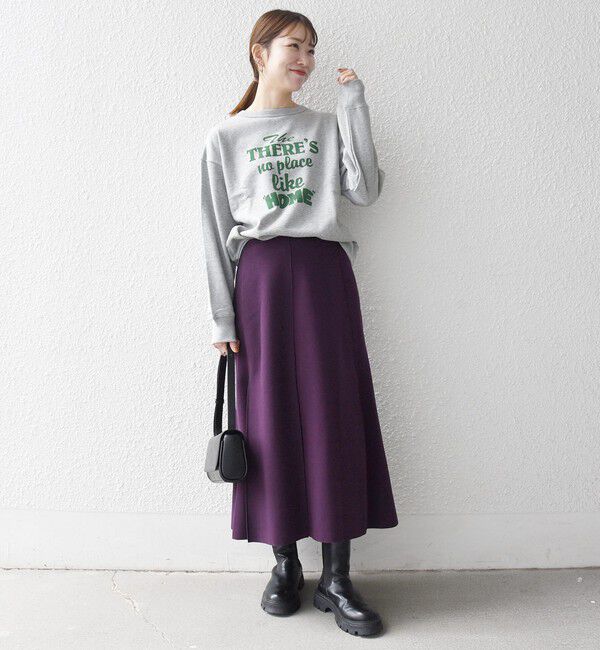 SHIPS any「SHIPS any: エア ニードル タック ミディ スカート」|スカート|