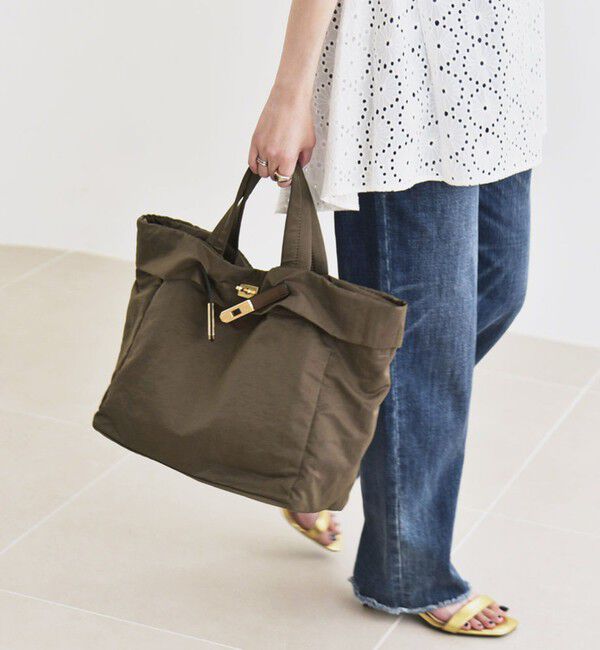 quaranciel「quaranciel: ベルトデザイン 2way トートバッグ（A4対応）」|トートバッグ|