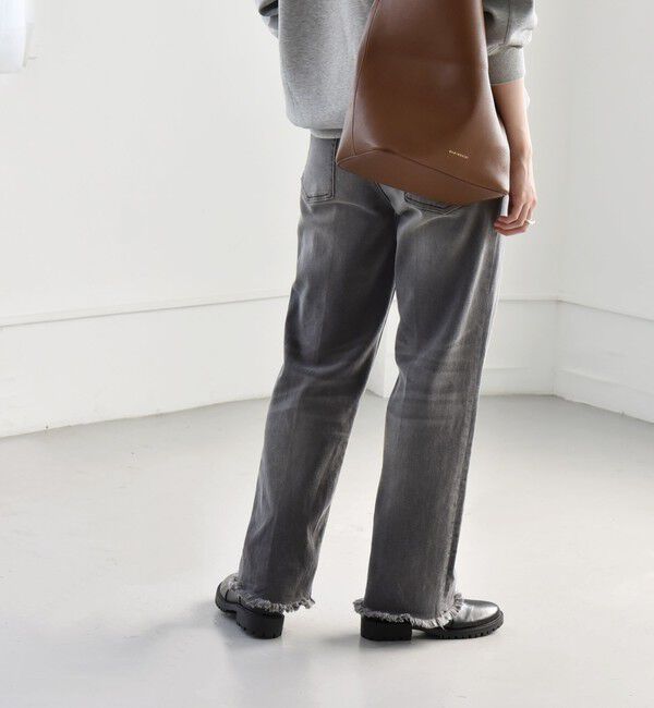 quaranciel「quaranciel:〈洗濯機可能〉ハンサム テーパード デニム パンツ 2」|デニム|