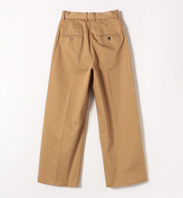 SHIPS any「SHIPS any:〈洗濯機可能〉ワイド ストレート チノ パンツ」|チノ|