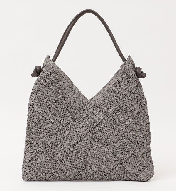 quaranciel「《一部追加予約》quaranciel: ワンハンドル Vカット メッシュ バッグ（A4対応）」|トートバッグ|