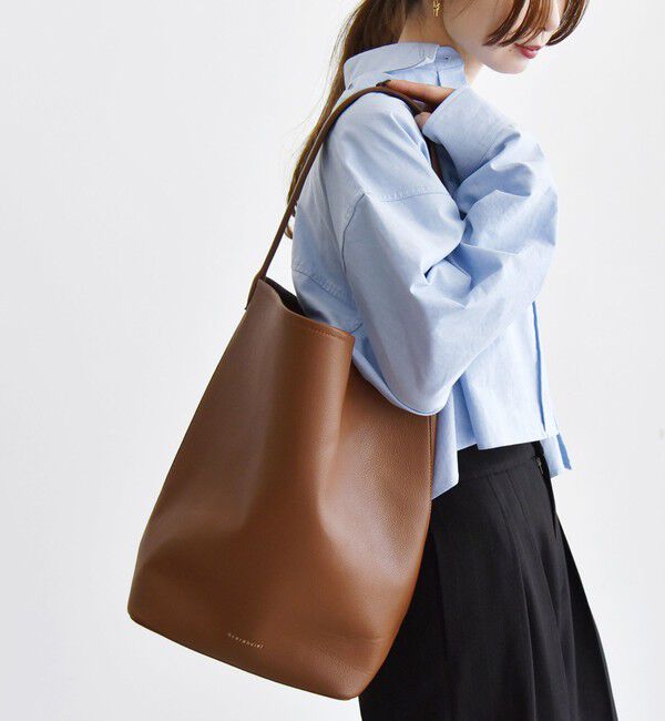 quaranciel「quaranciel: ワンハンドル バケツ トート バッグ（A4対応）」|トートバッグ|