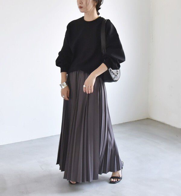 quaranciel「quaranciel:〈洗濯機可能〉ポンチ ベーシック コンパクト スウェット」|スウェット・ジャージ|