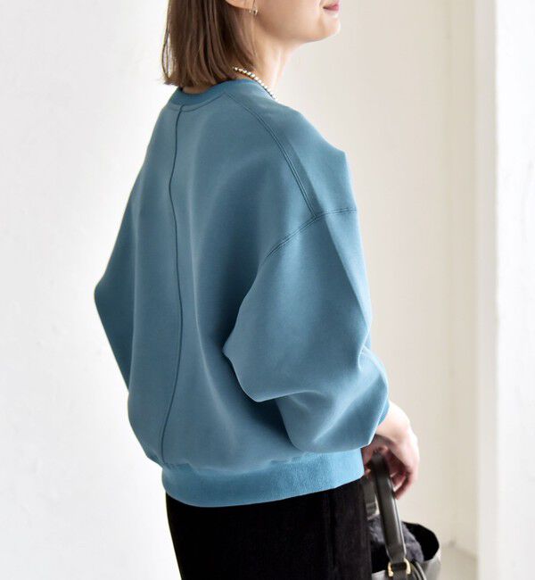 quaranciel「quaranciel:〈洗濯機可能〉ポンチ ベーシック コンパクト スウェット」|スウェット・ジャージ|