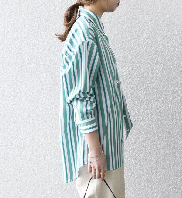 SHIPS any「SHIPS any:〈洗濯機可能〉REPREVE レギュラーカラー ルーズ ポケット シャツ」|シャツ・ブラウス|