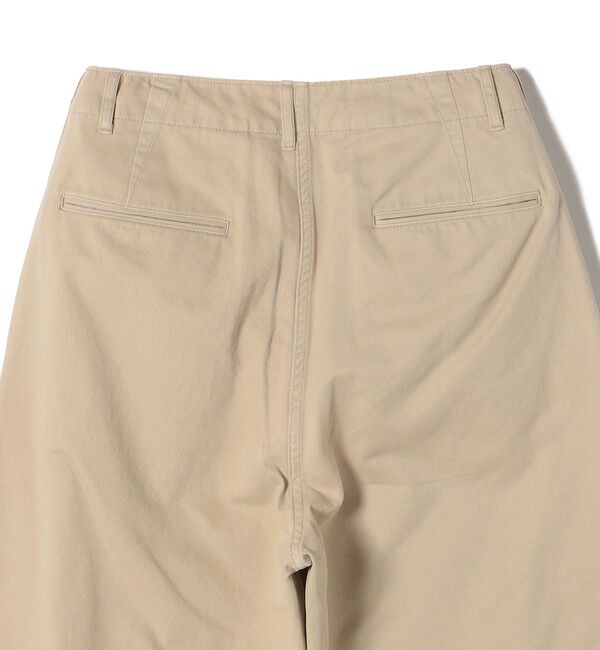 SHIPS for women「【SHIPS別注】Odub:〈洗濯機可能〉ワイド チノ パンツ」|チノ|