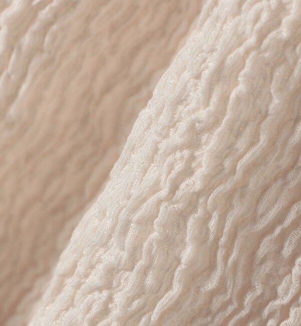 SHIPS for women「【WEB限定】〈手洗い可能〉ランダムブルーゼ ロングスリーブ プルオーバー」|プルオーバー|