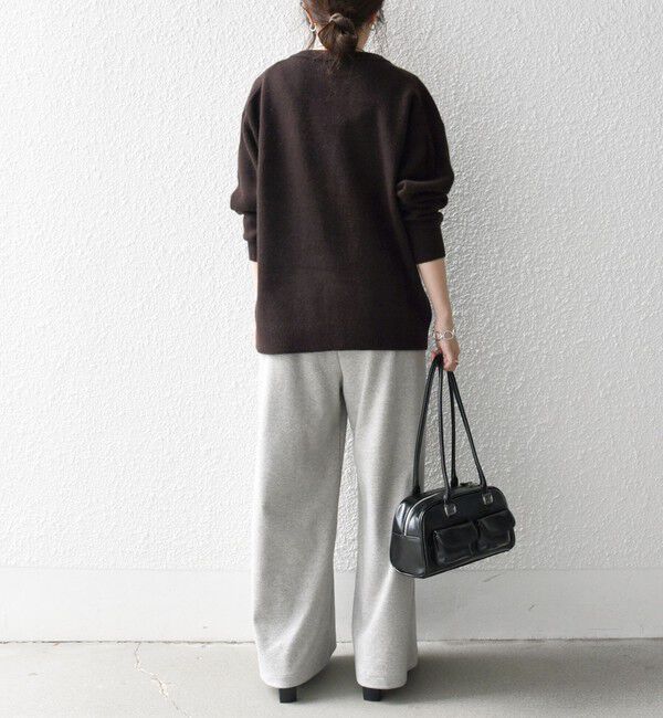 SHIPS any「SHIPS any:〈手洗い可能〉AQUA カシミヤ ミックス スキッパー カーディガン」|カーディガン|