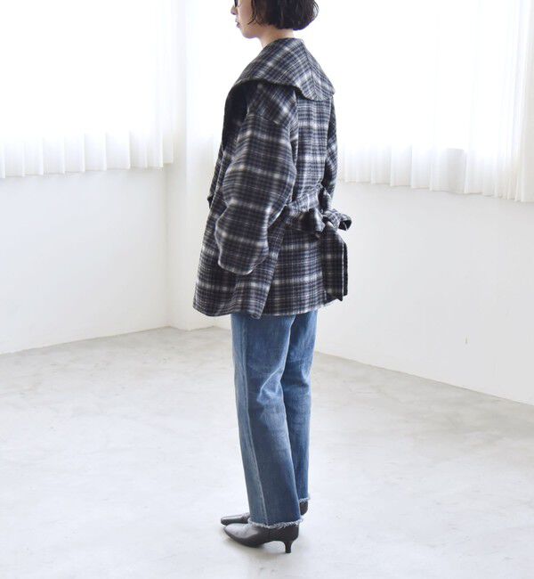 quaranciel「quaranciel: リバー ケープ ショート コート 25AW」|その他|