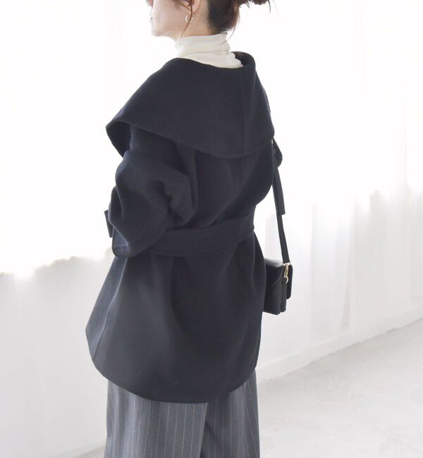 quaranciel「quaranciel: リバー ケープ ショート コート 25AW」|その他|