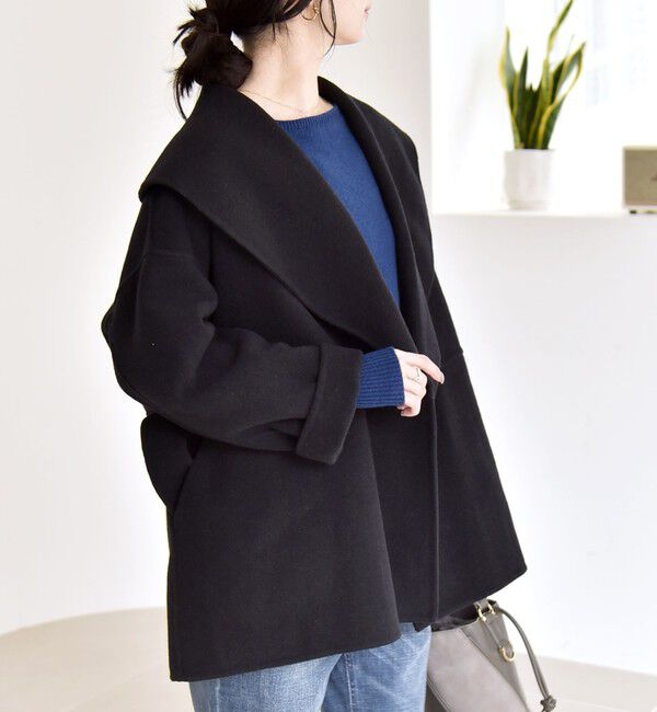 quaranciel「quaranciel: リバー ケープ ショート コート 25AW」|その他|