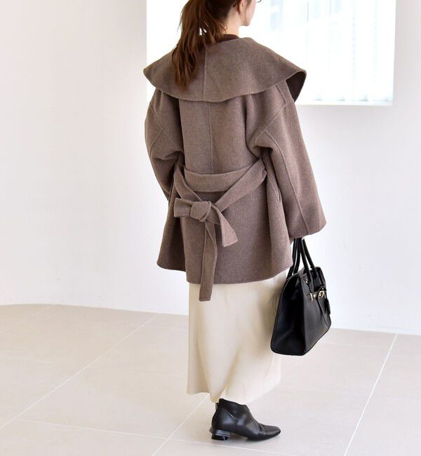 quaranciel「quaranciel: リバー ケープ ショート コート 25AW」|その他|