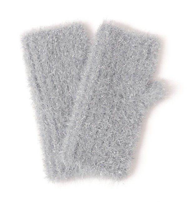 SHIPS for women「ラメ アーム ウォーマー」|手袋|