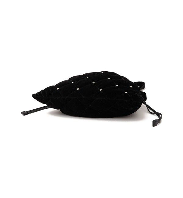 SHIPS any「SHIPS any: ビジュー ポリエステル ベロア キルティング ドロスト トートバッグ」|トートバッグ|