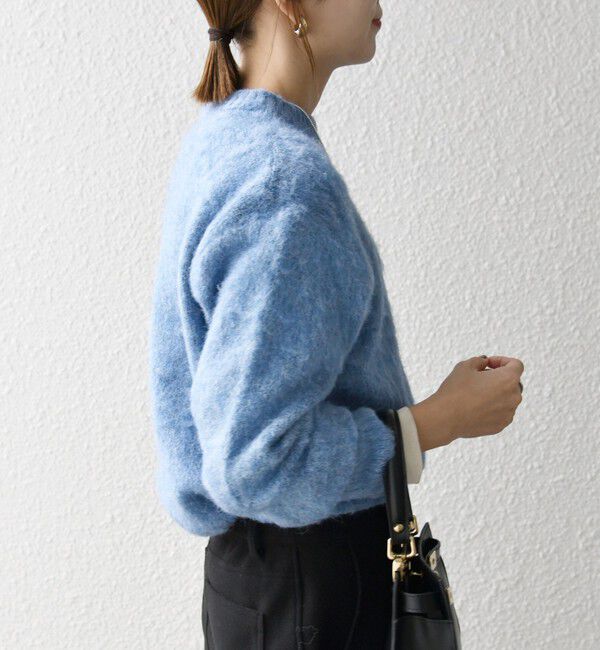 SHIPS any「SHIPS any:〈手洗い可能〉シャギー クルーネック ニット プルオーバー」|ニット・セーター|