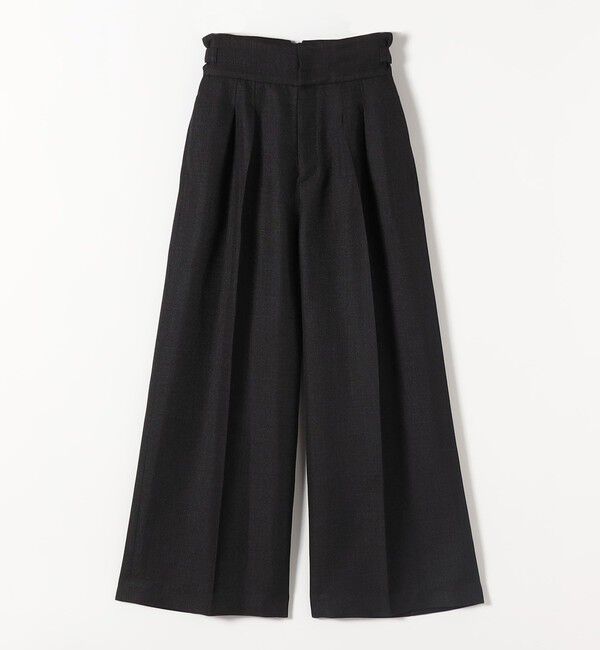 quaranciel「quaranciel: バスケット ハイウエスト ワイド パンツ」|その他|