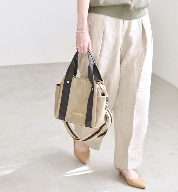 quaranciel「《一部追加予約》quaranciel: 2way 8ポケット ライン ショルダー バッグ」|ショルダー・メッセンジャー|