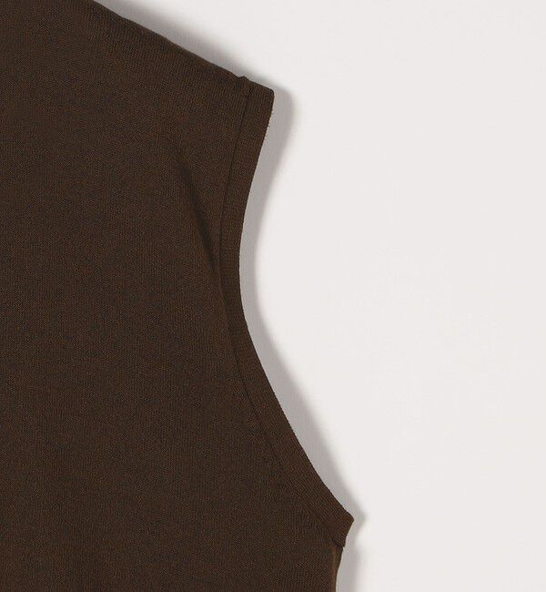 quaranciel「quaranciel:〈接触冷感/手洗い可能〉フレンチスリーブ ベーシック シアー ニット プルオーバー」|ニット・セーター|