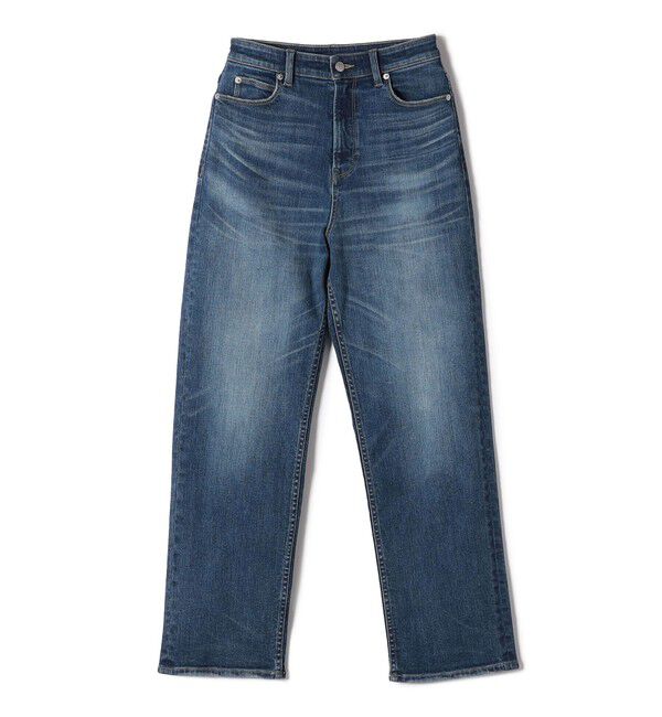 SHIPS for women「〈洗濯機可能〉ストレッチ ストレート デニム パンツ」|デニム|