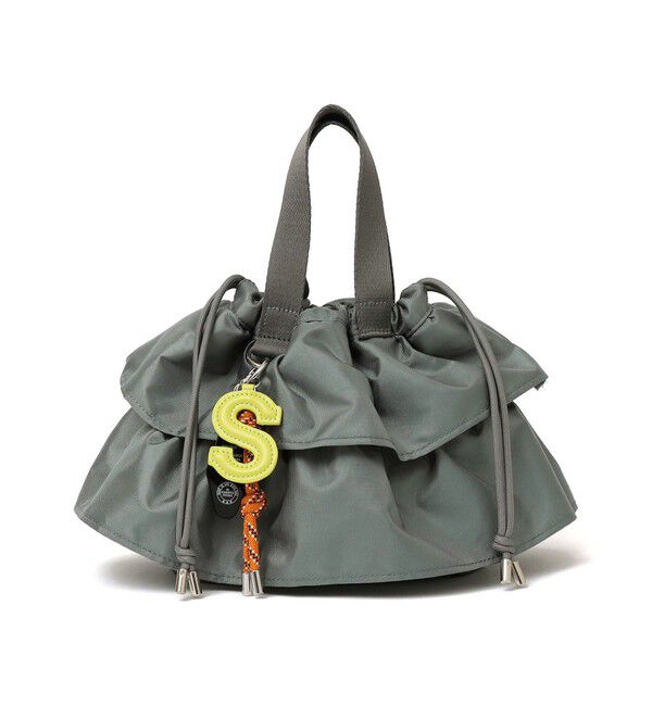 SHIPS for women「【WEB限定】チャーム 付き フリル 巾着 ショルダー」|ショルダー・メッセンジャー|