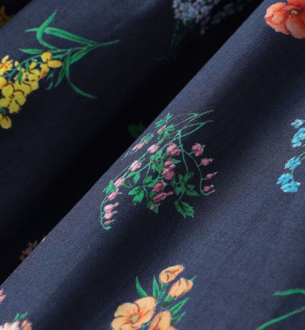 SHIPS KIDS「SHIPS KIDS:80～90cm / フラワー ノースリーブ ワンピース」|ワンピース|