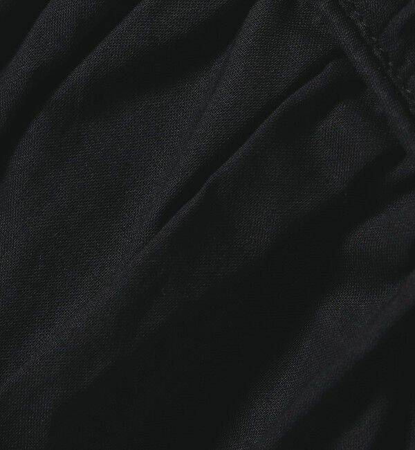 quaranciel「quaranciel:〈手洗い可能〉コットンボイル シアー ギャザー バンドカラー シャツ ブラウス」|シャツ・ブラウス|