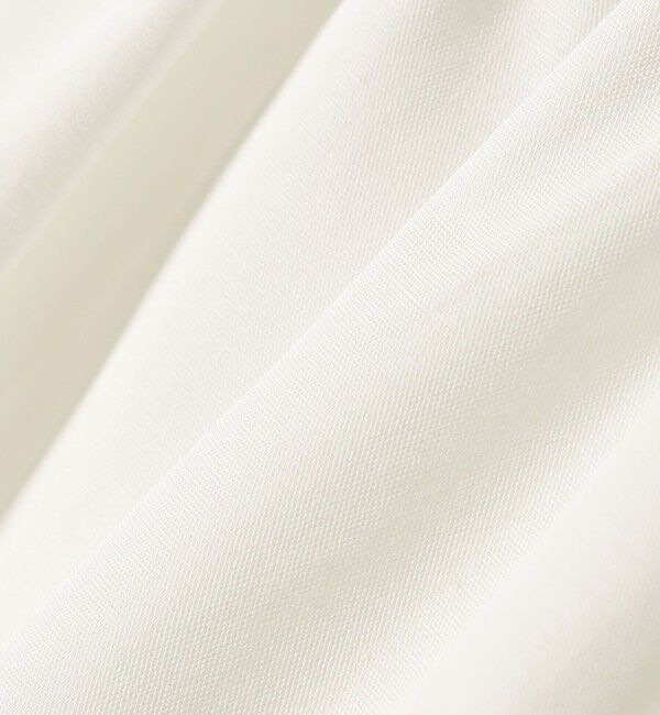 quaranciel「quaranciel:〈洗濯機可能〉REPREVE バンドカラー ギャザー パフ シャツ ブラウス」|シャツ・ブラウス|