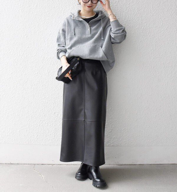 SHIPS any「SHIPS any:〈洗濯機可能〉USAコットン 裏起毛 フーディー ルーズ プルオーバー」|パーカー|