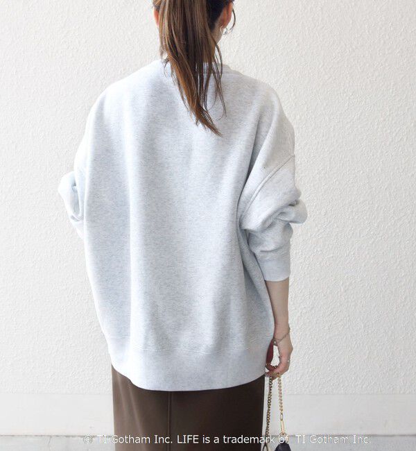 SHIPS any「GOOD ROCK SPEED: LIFE PC フォト ロゴ プリント スウェット」|スウェット・ジャージ|