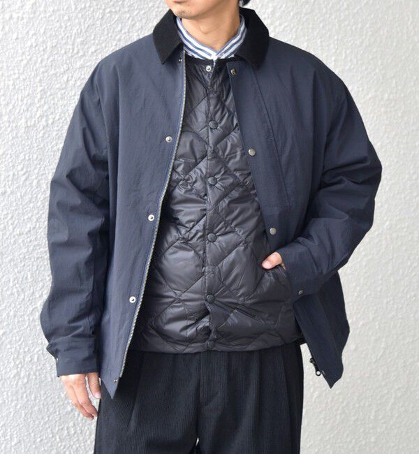 SHIPS any「【SHIPS any別注】Bollington: タスランナイロン ショート ハンティングジャケット◇」|ブルゾン・スタジャン|