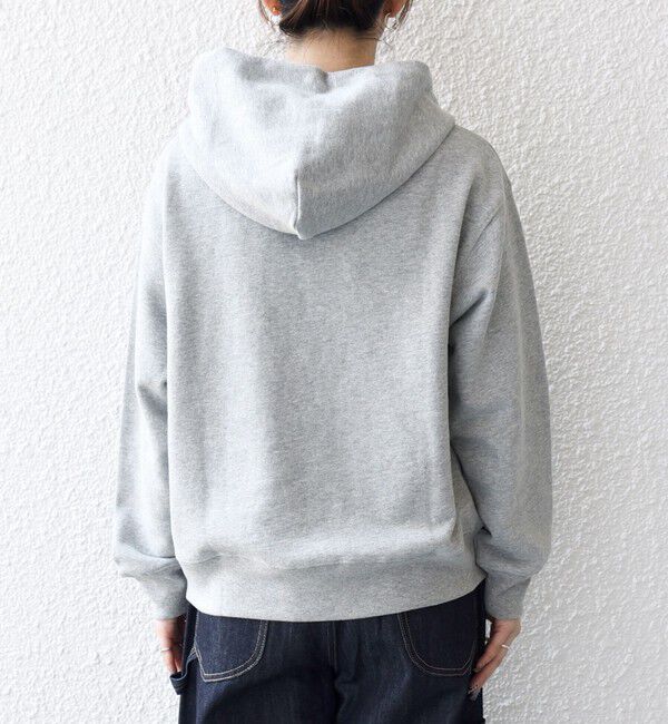 SHIPS any「【SHIPS any別注】THE KNiTS:〈洗濯機可能〉ロゴプリント フーディー パーカー」|パーカー|