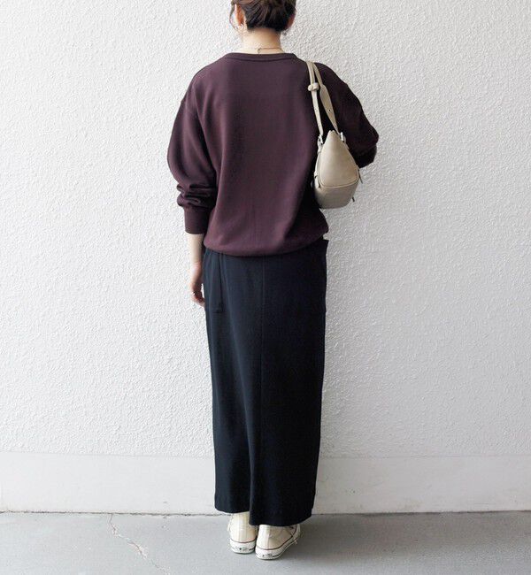 SHIPS any「【SHIPS any別注】THE KNiTS:〈洗濯機可能〉ロゴ プリント スウェット」|Tシャツ・カットソー|